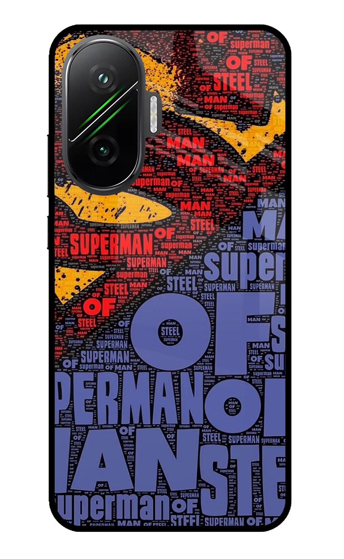 Superman Poco F7 5G Glass Case