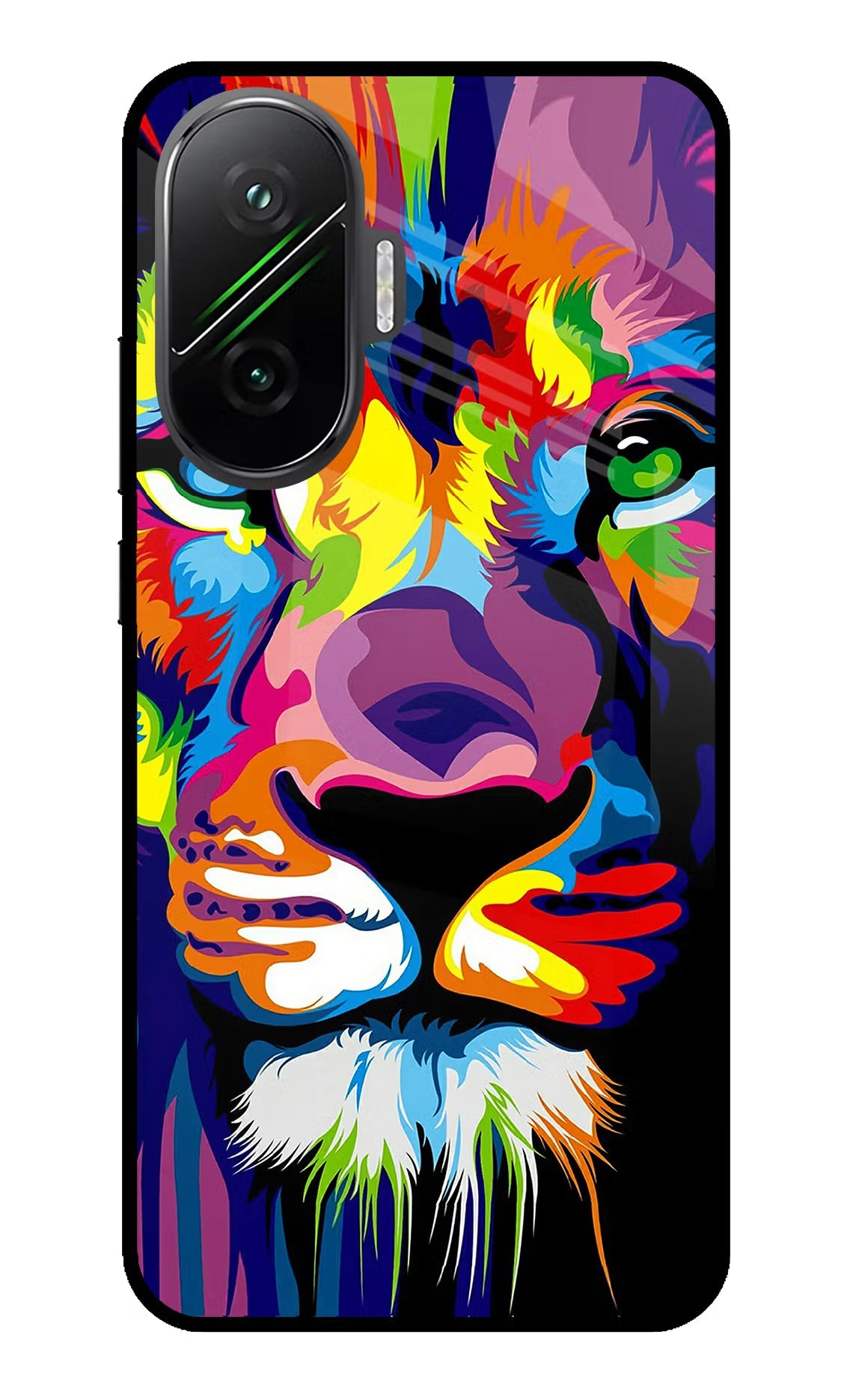 Lion Poco F7 5G Glass Case