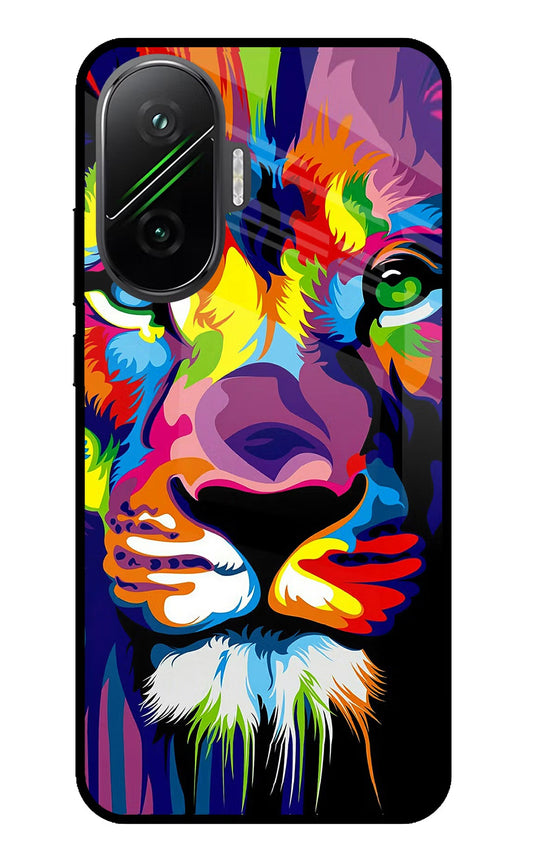Lion Poco F7 5G Glass Case