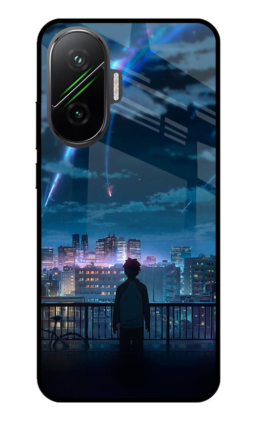 Anime Poco F7 5G Glass Case