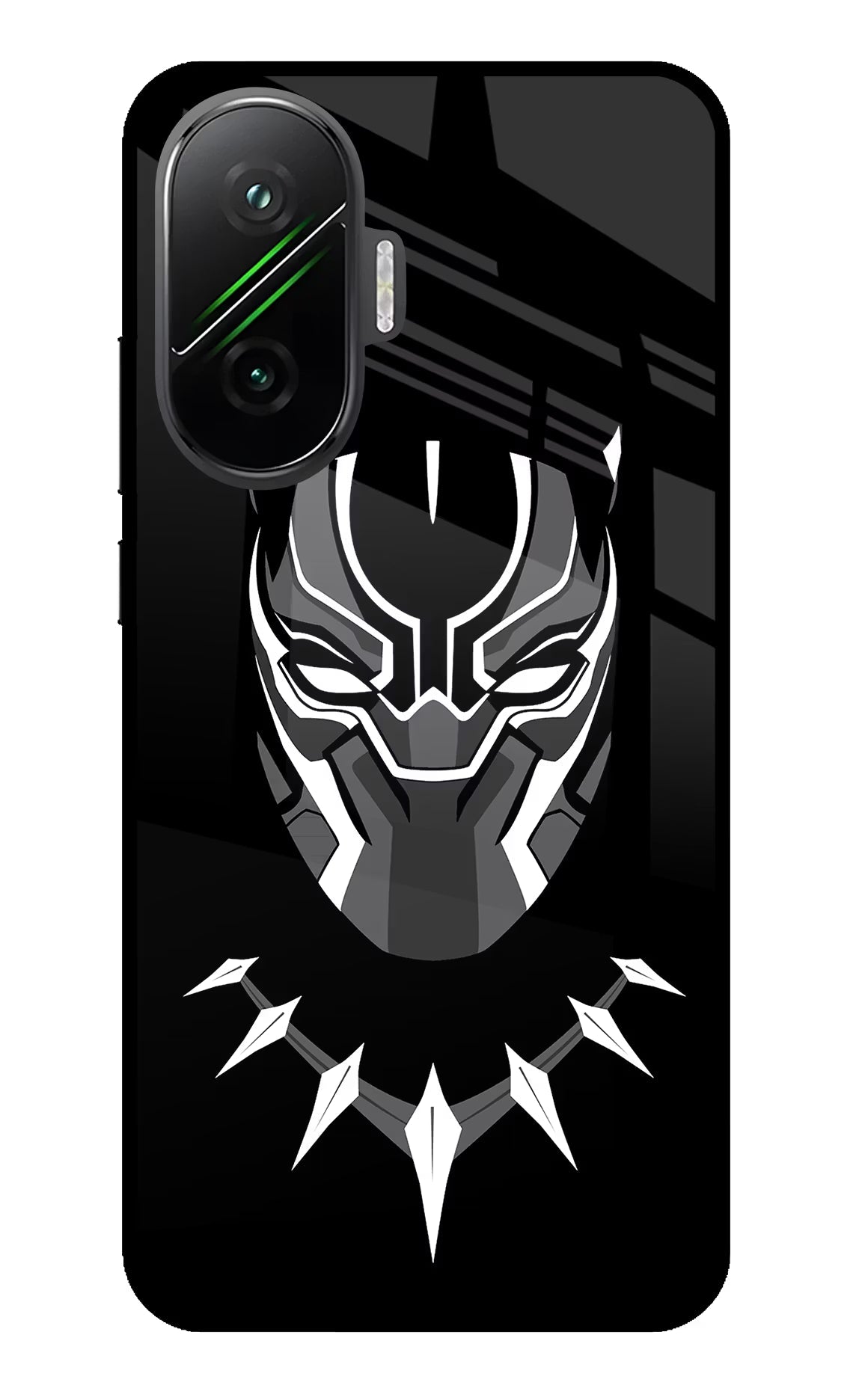 Black Panther Poco F7 5G Glass Case