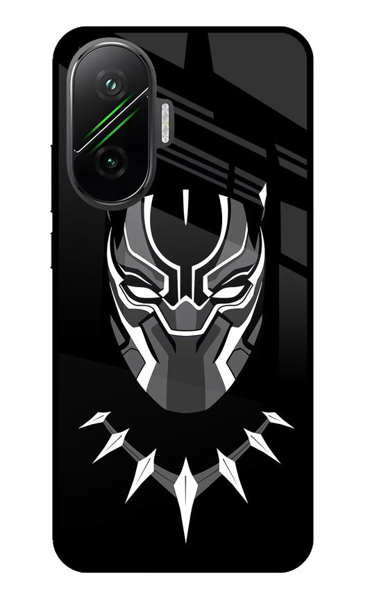 Black Panther Poco F7 5G Glass Case
