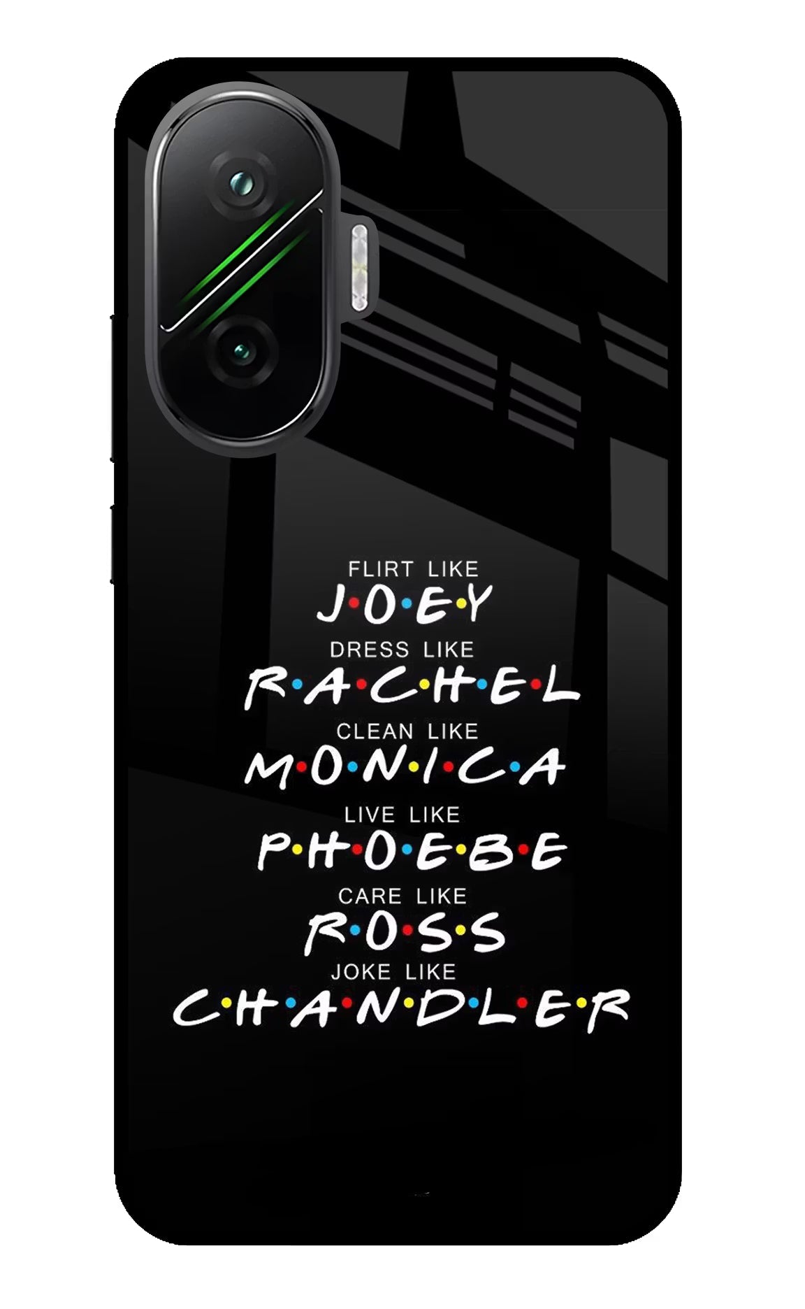 FRIENDS Character Poco F7 5G Glass Case