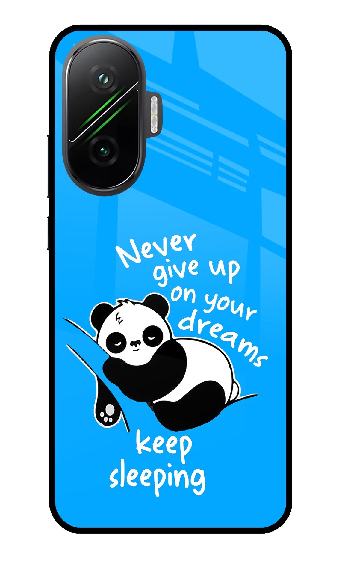 Keep Sleeping Poco F7 5G Glass Case