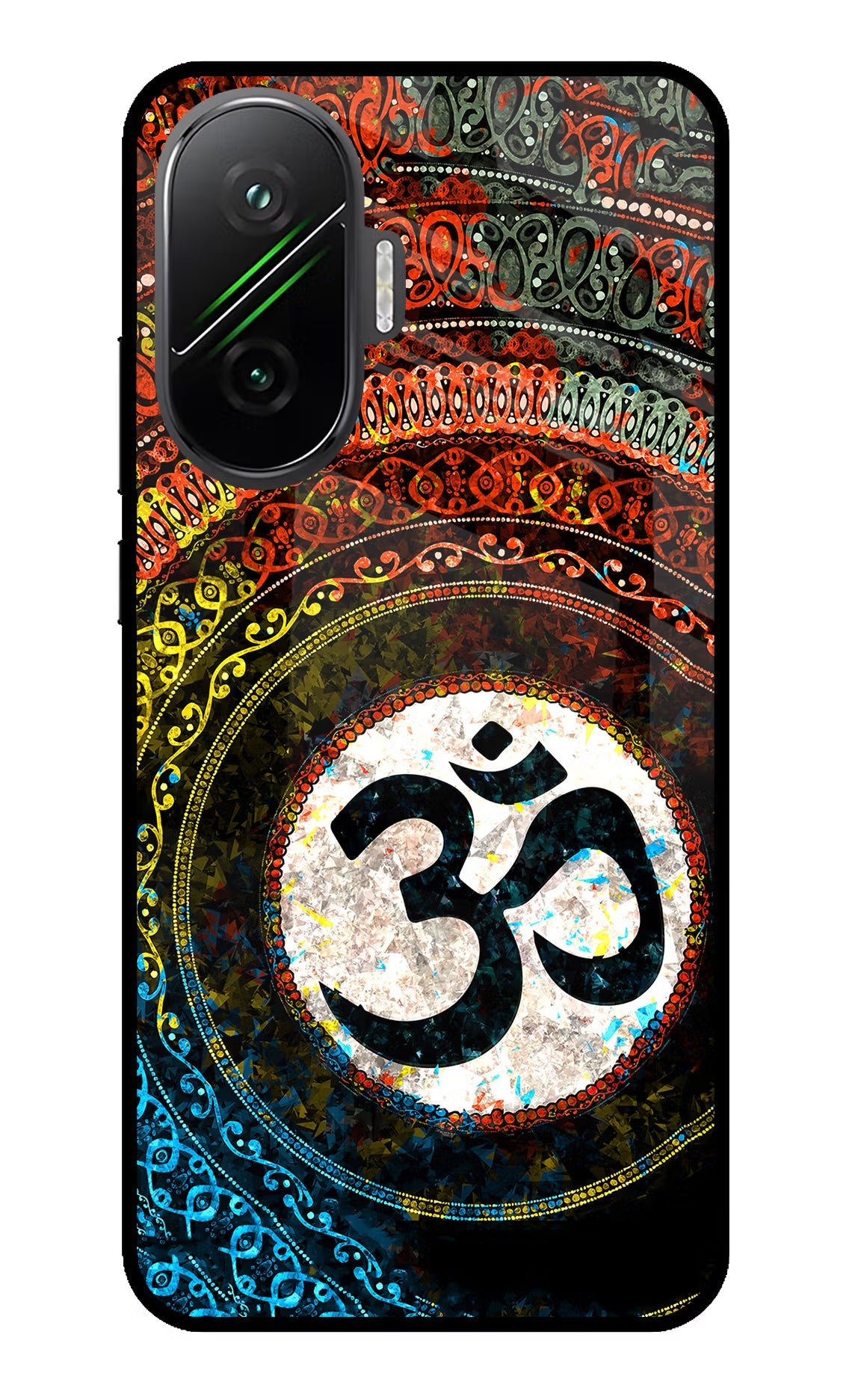 Om Cultural Poco F7 5G Glass Case