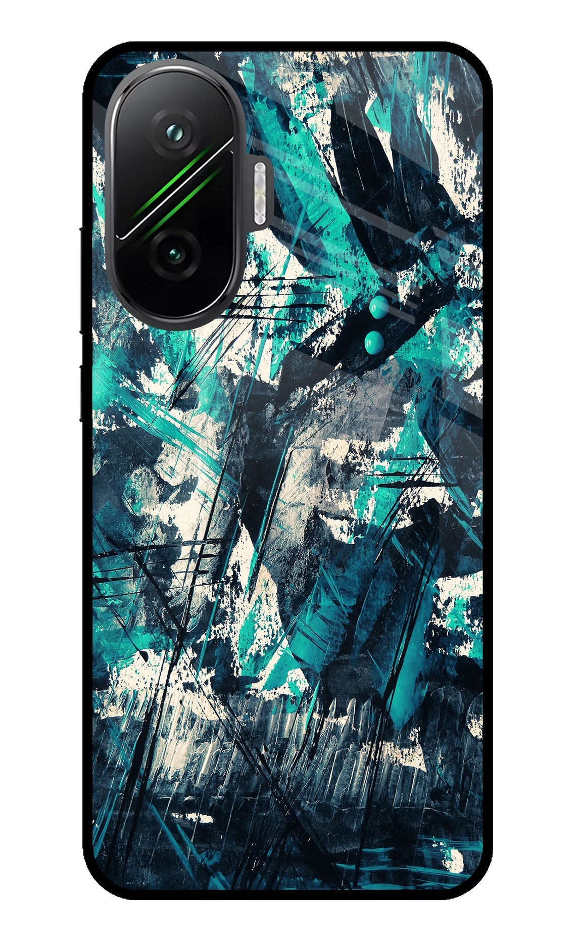 Artwork Poco F7 5G Glass Case
