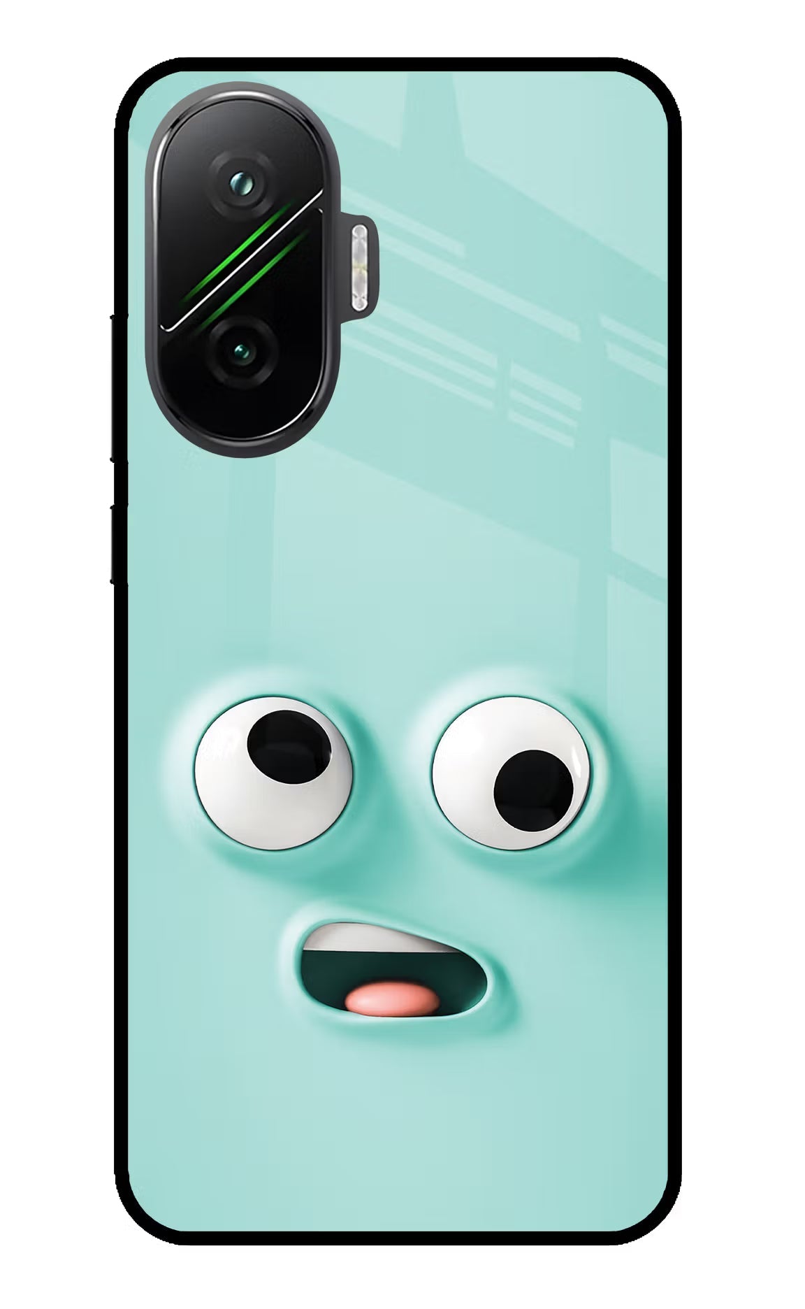 Funny Cartoon Poco F7 5G Glass Case