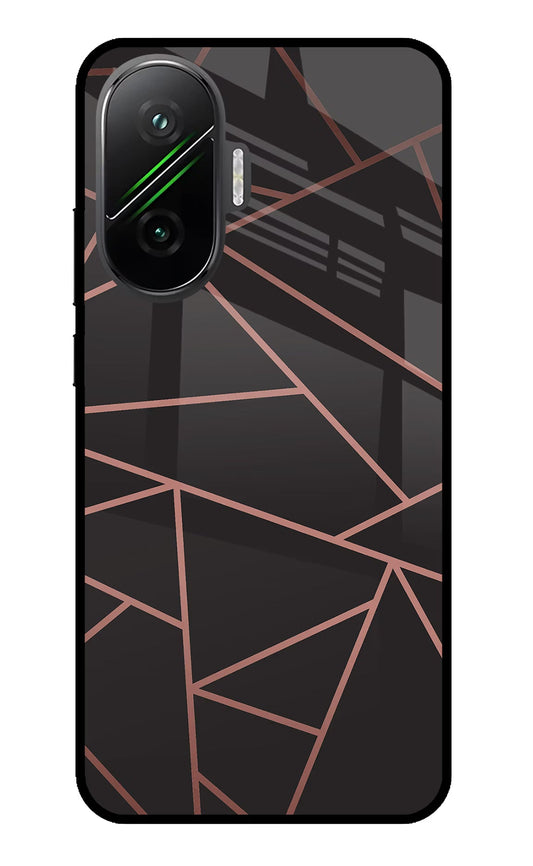 Geometric Pattern Poco F7 5G Glass Case