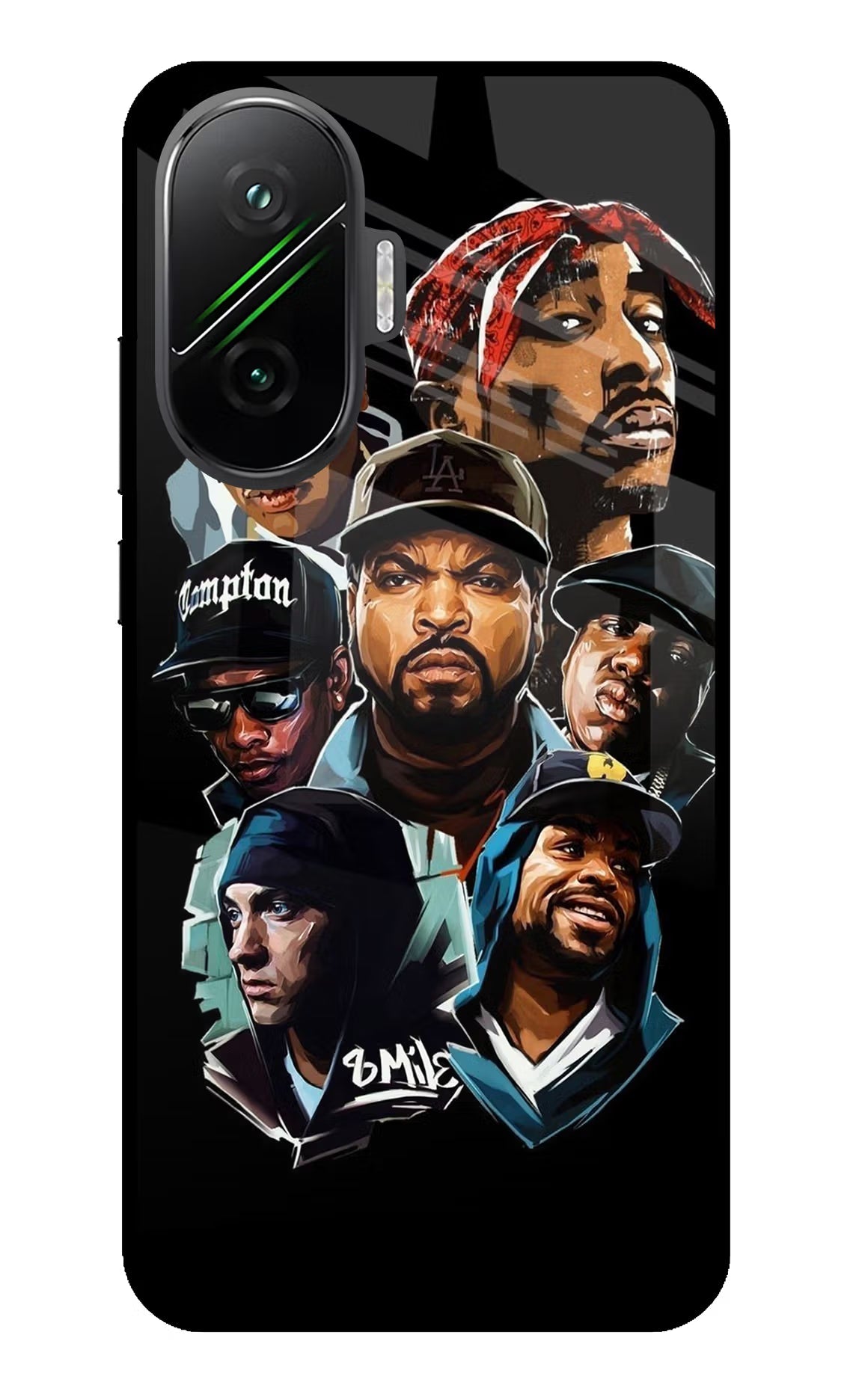 Rappers Poco F7 5G Glass Case