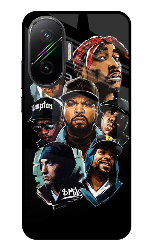 Rappers Poco F7 5G Glass Case