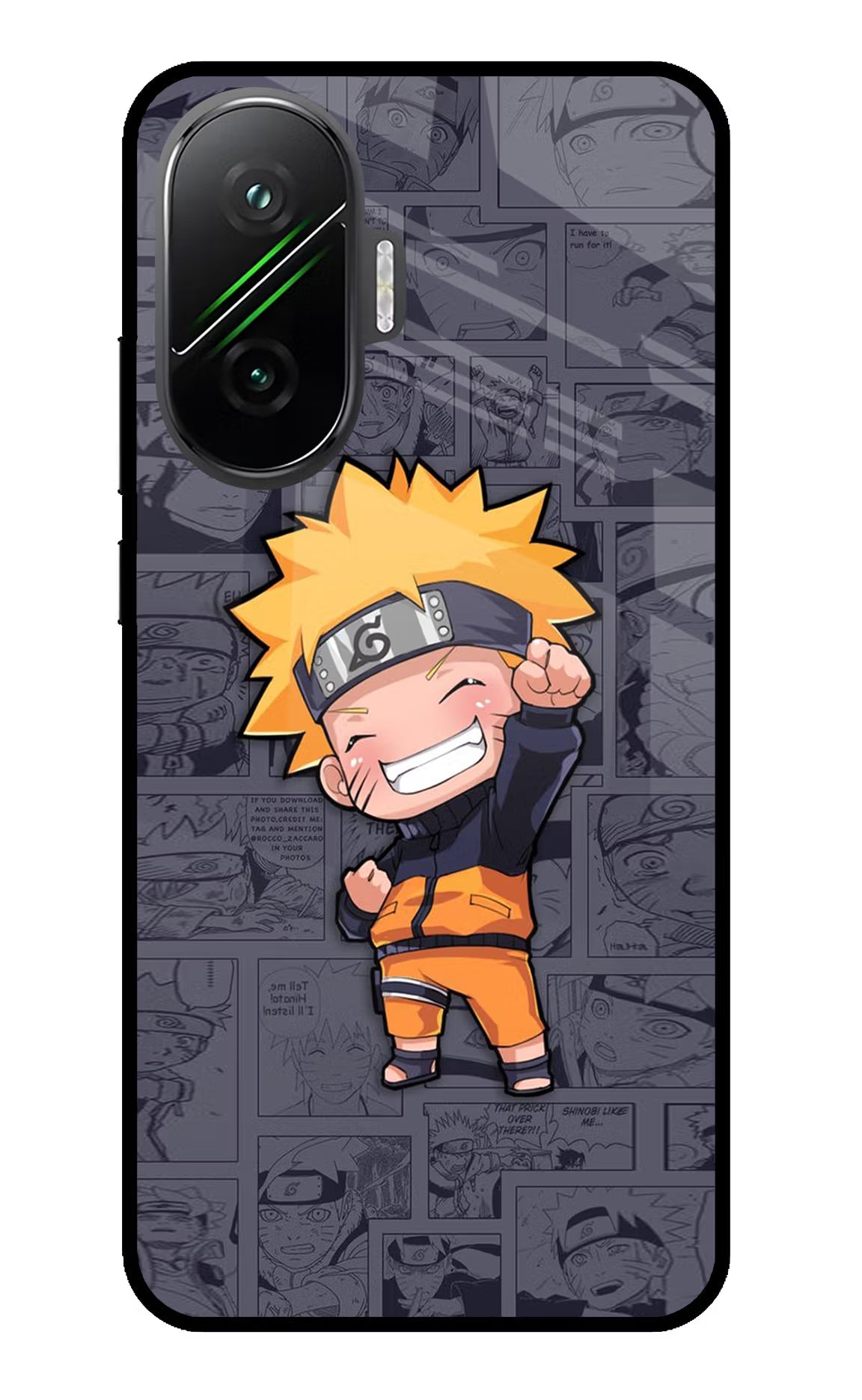 Chota Naruto Poco F7 5G Glass Case