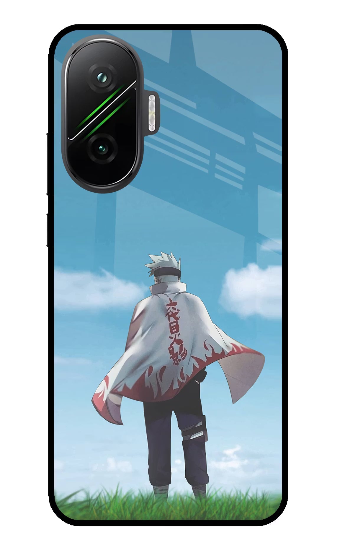 Kakashi Poco F7 5G Glass Case
