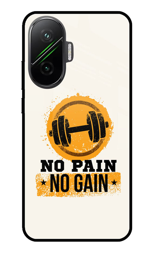 No Pain No Gain Poco F7 5G Glass Case