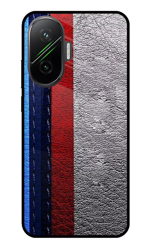 BMW Stripes Poco F7 5G Glass Case
