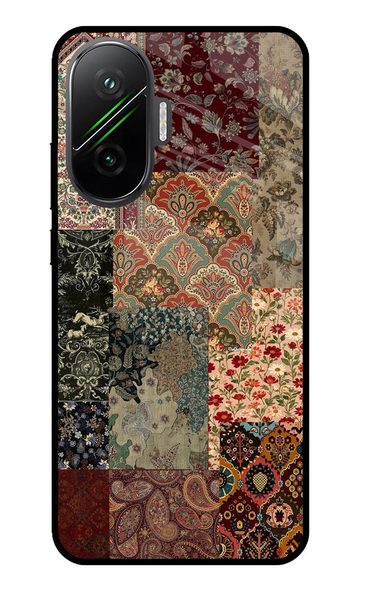 Desi Print Poco F7 5G Glass Case
