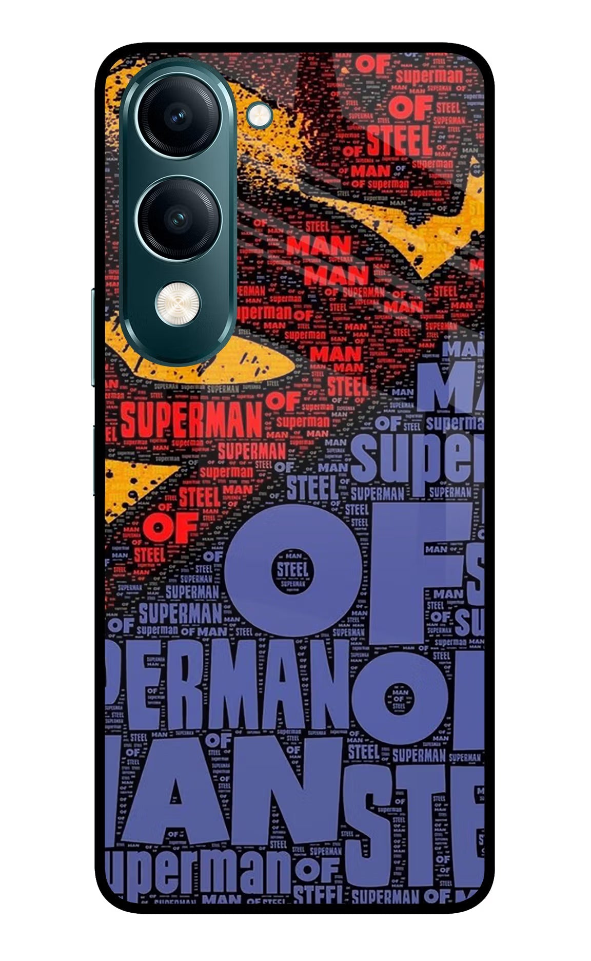 Superman Vivo Y19s 5G Glass Case