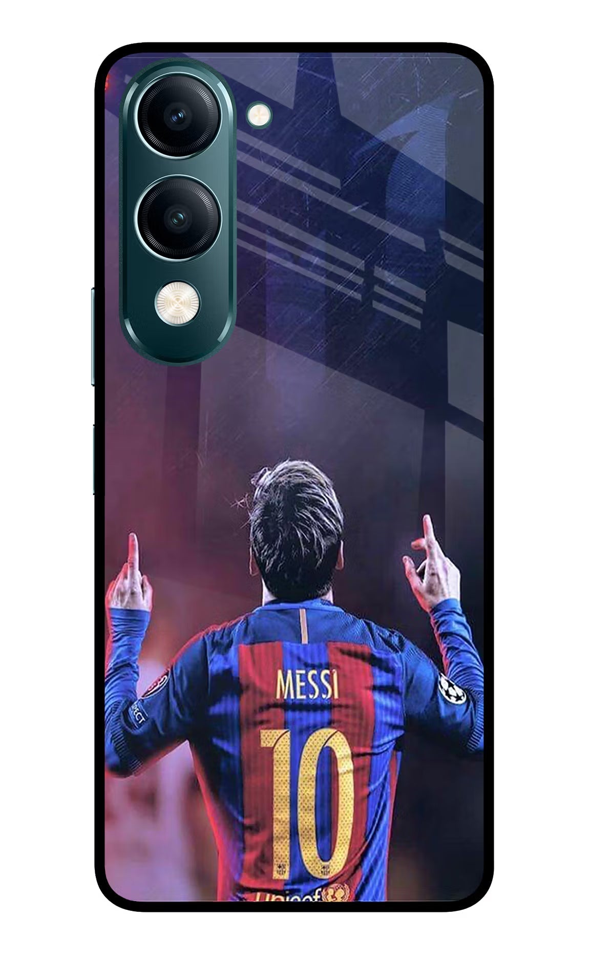 Messi Vivo Y19s 5G Glass Case