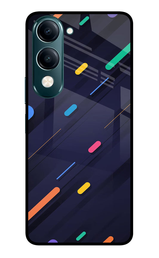Abstract Design Vivo Y19s 5G Glass Case