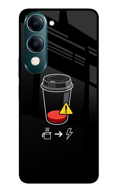 Coffee Vivo Y19s 5G Back Cover