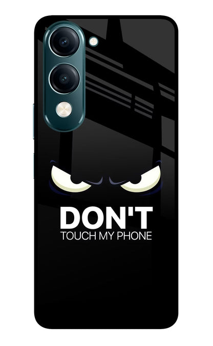 Don'T Touch My Phone Vivo Y19s 5G Back Cover