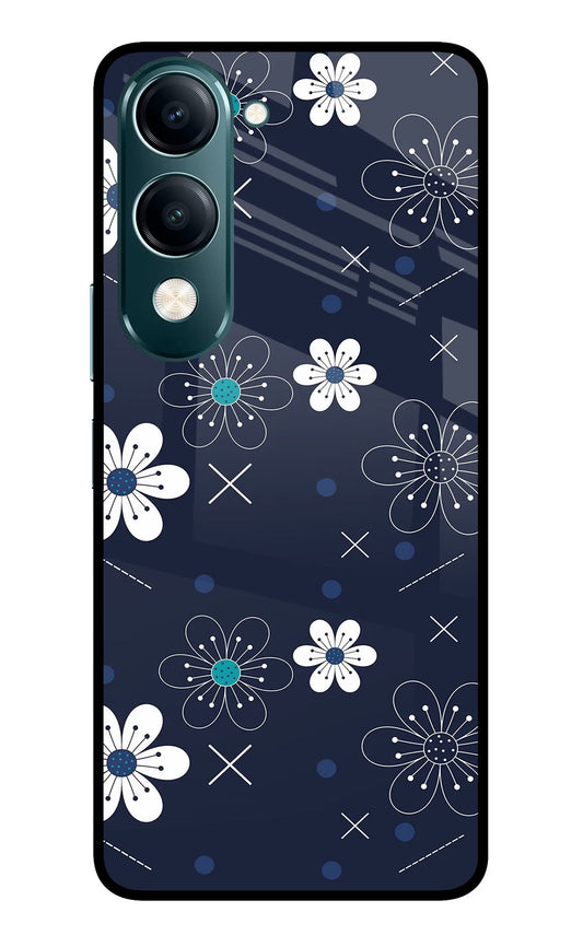 Flowers Vivo Y19s 5G Back Cover