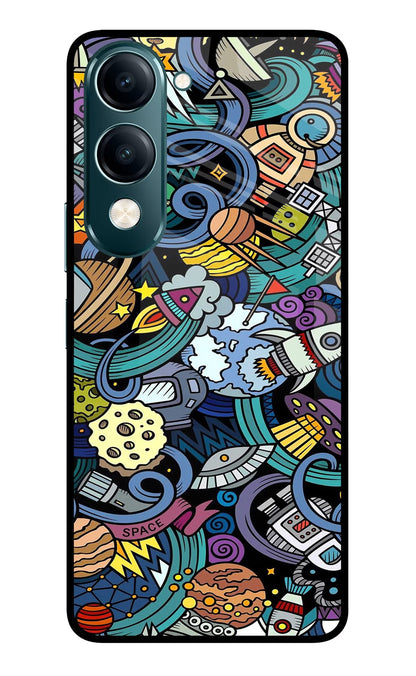 Space Abstract Vivo Y19s 5G Back Cover