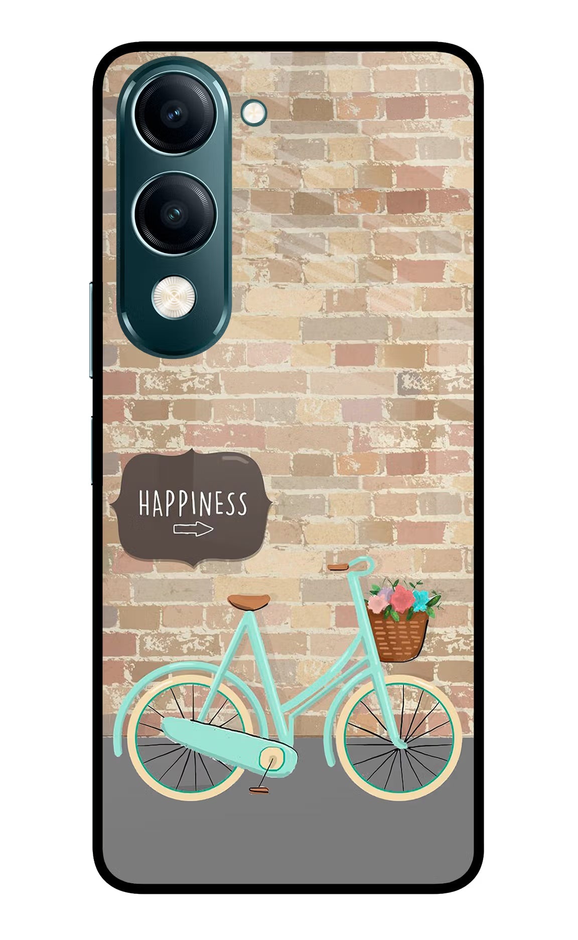 Happiness Artwork Vivo Y19s 5G Glass Case