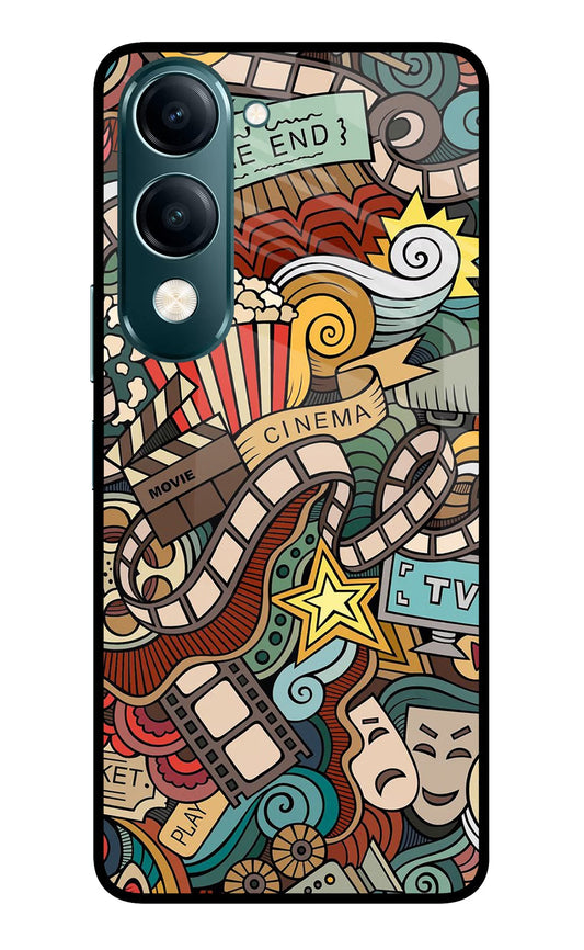 Cinema Abstract Vivo Y19s 5G Glass Case