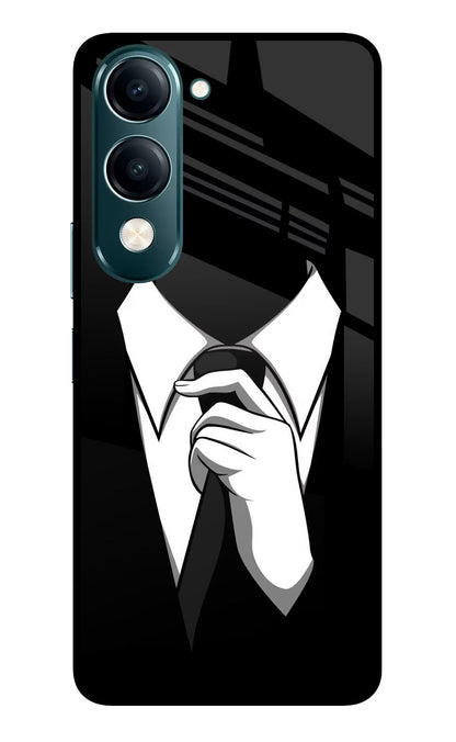 Black Tie Vivo Y19s 5G Back Cover