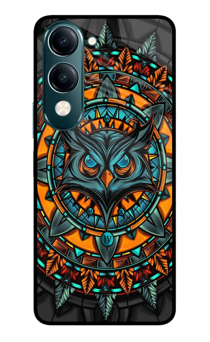 Angry Owl Art Vivo Y19s 5G Back Cover