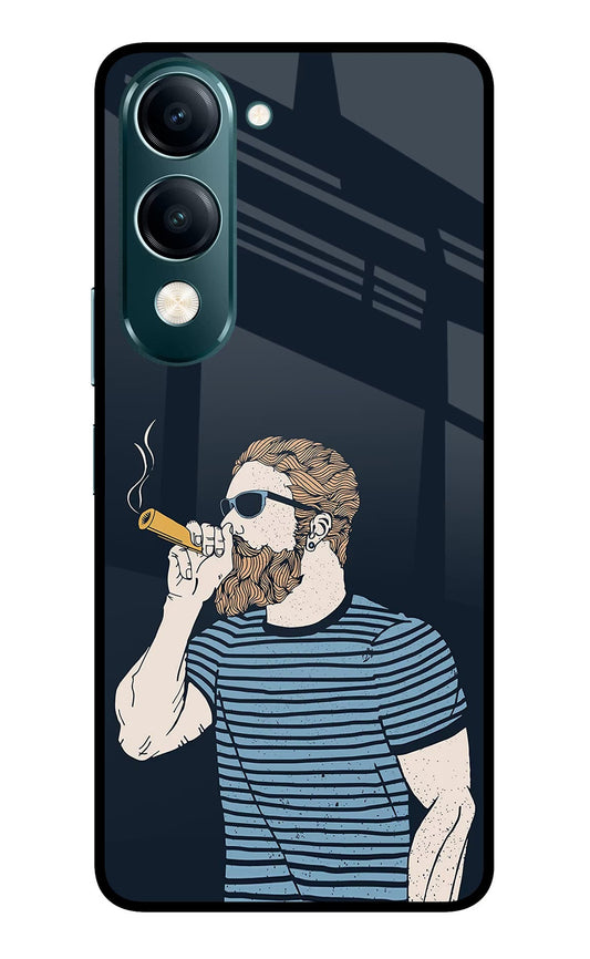 Smoking Vivo Y19s 5G Glass Case