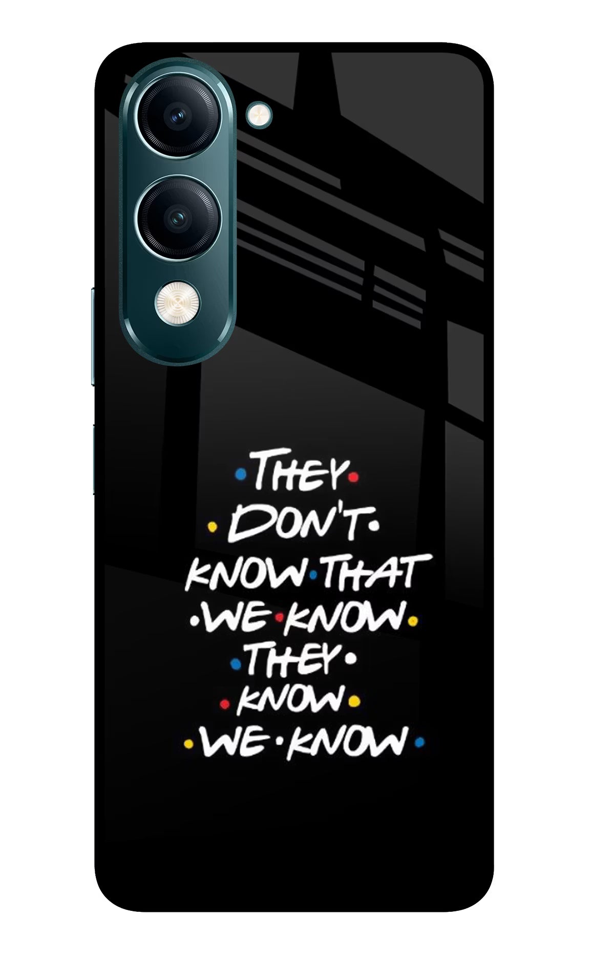 FRIENDS Dialogue Vivo Y19s 5G Back Cover