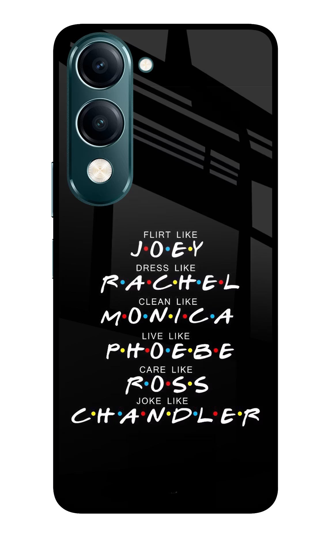 FRIENDS Character Vivo Y19s 5G Back Cover