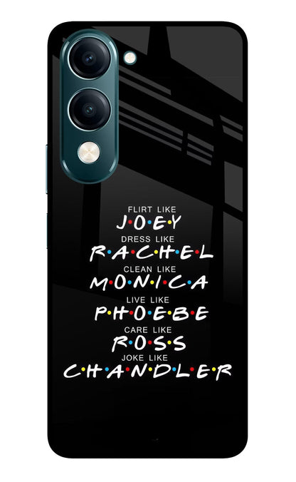 FRIENDS Character Vivo Y19s 5G Back Cover