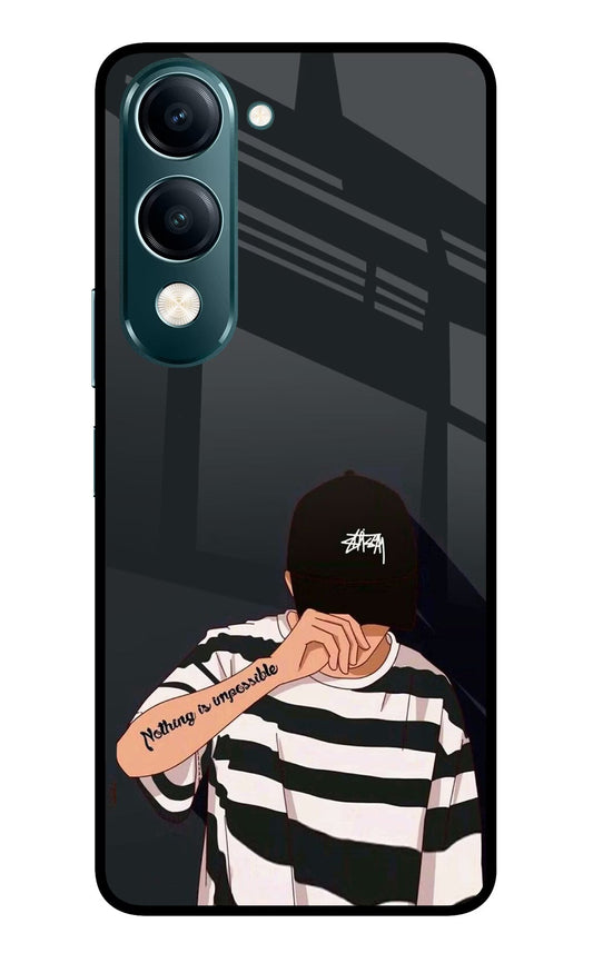 Aesthetic Boy Vivo Y19s 5G Glass Case