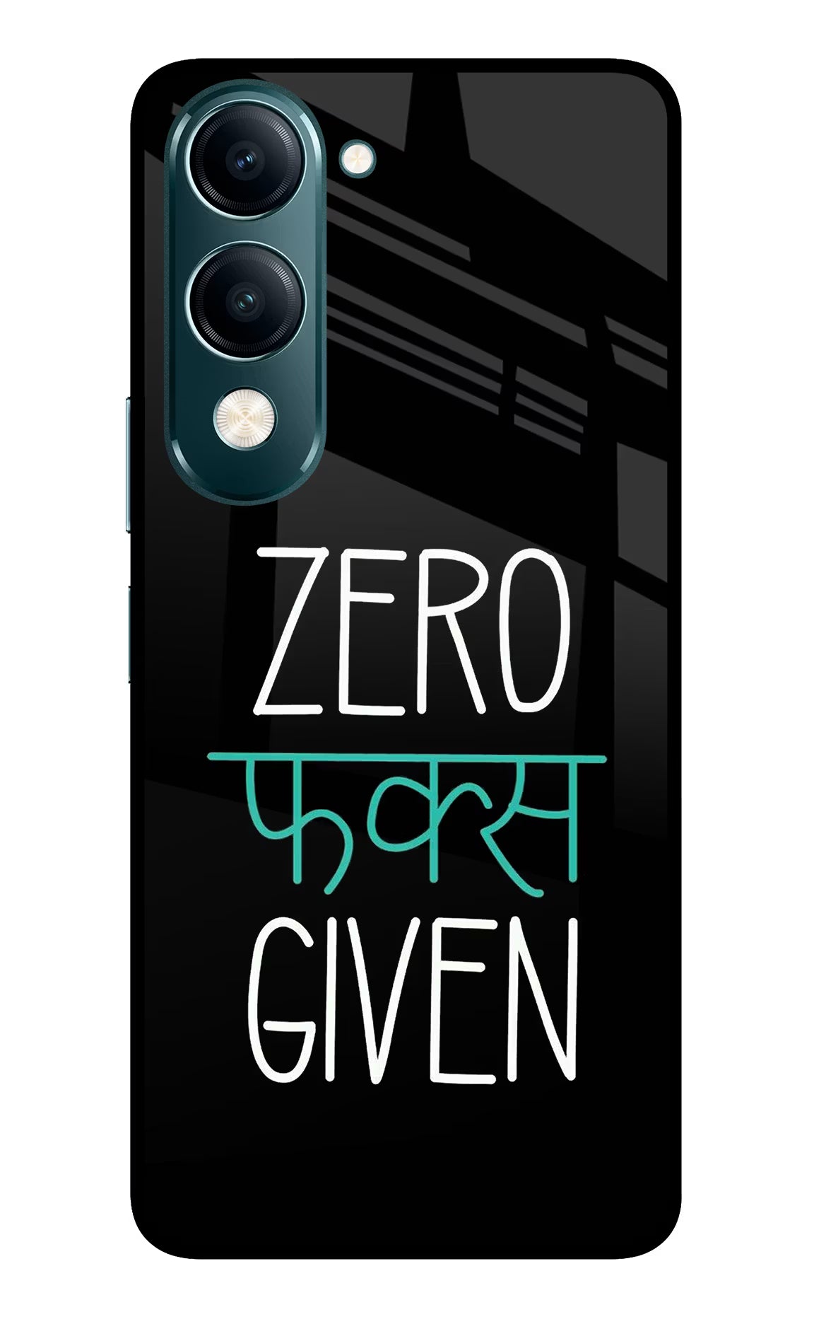 Zero Fucks Given Vivo Y19s 5G Back Cover