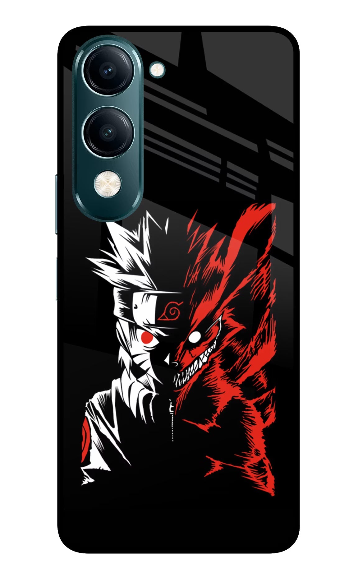 Naruto Two Face Vivo Y19s 5G Glass Case