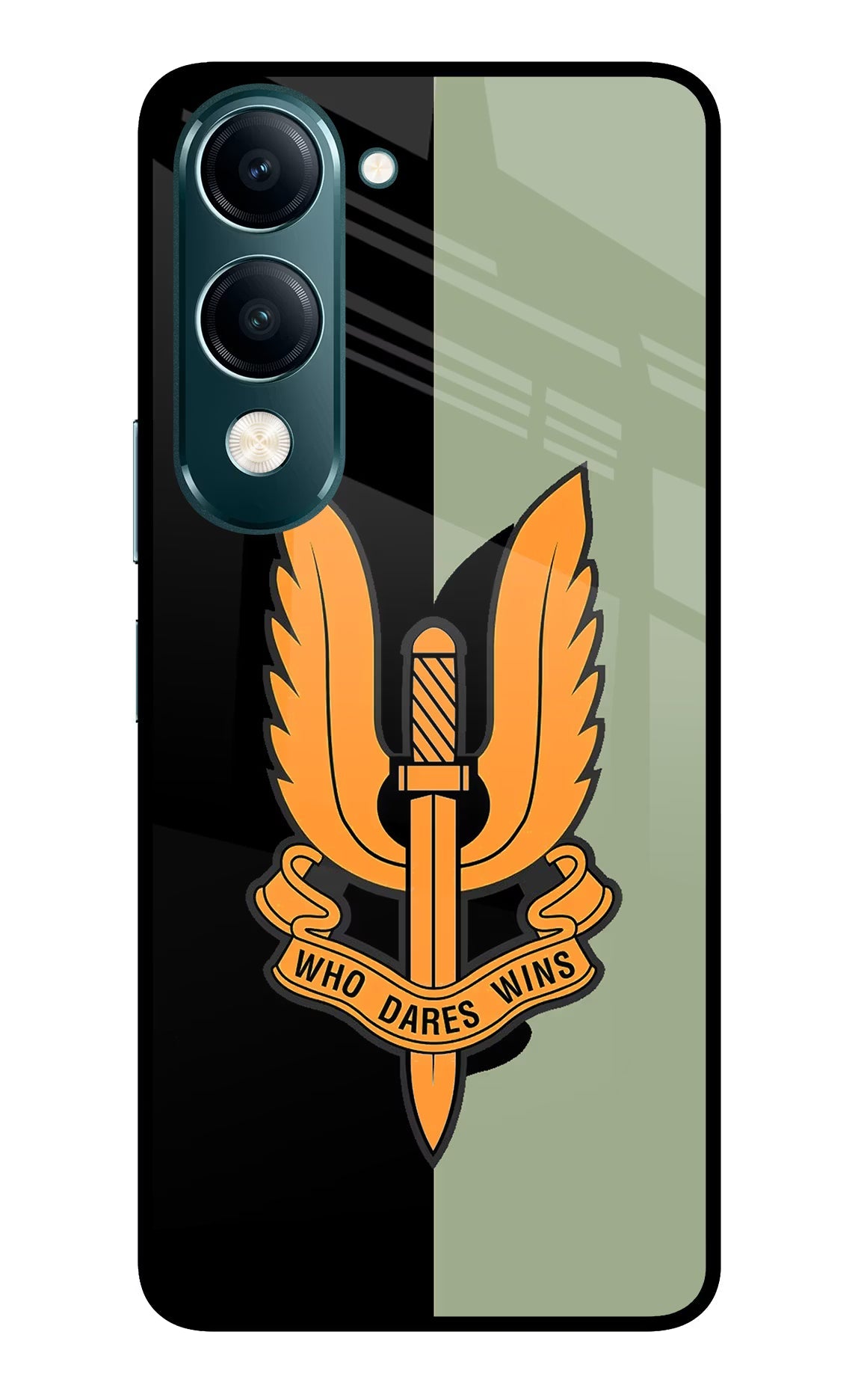 Balidan Logo Vivo Y19s 5G Glass Case
