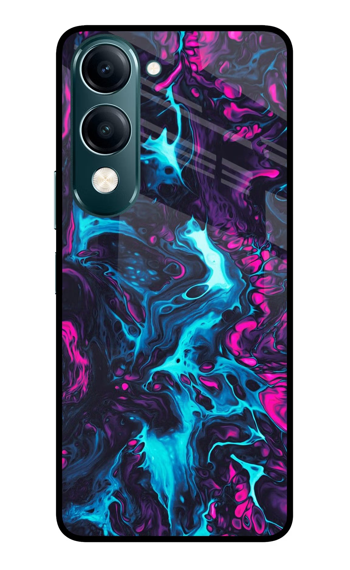 Abstract Vivo Y19s 5G Glass Case