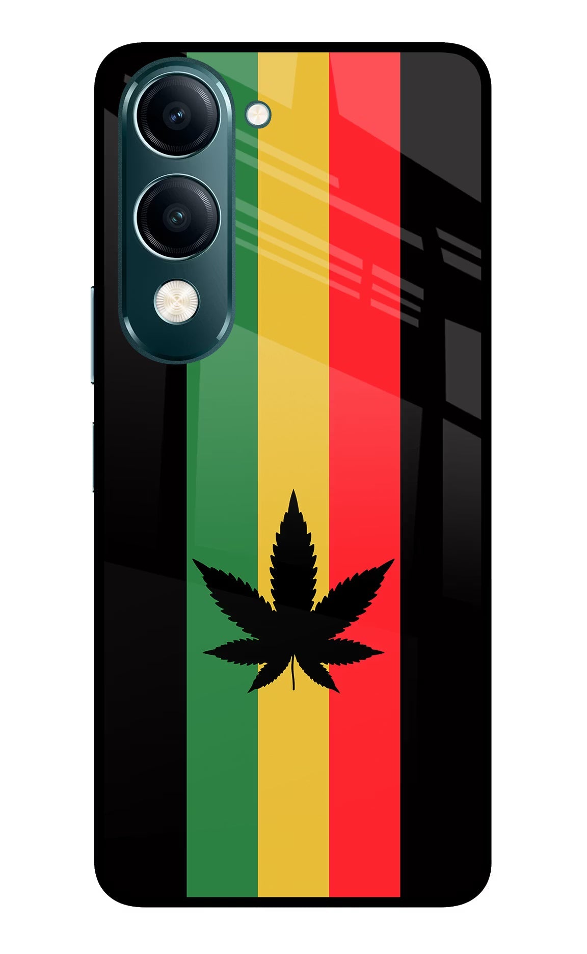 Weed Flag Vivo Y19s 5G Back Cover