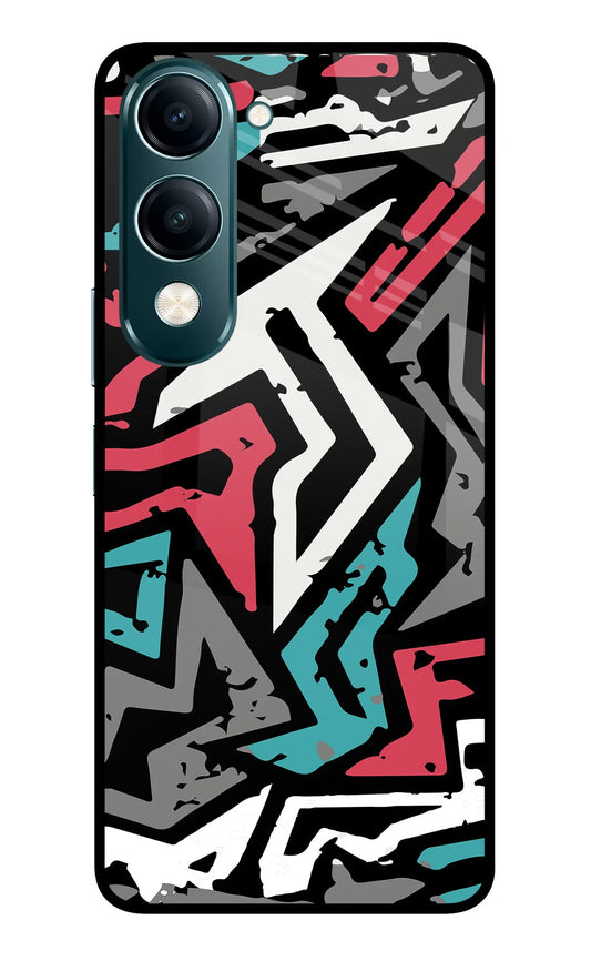 Geometric Graffiti Vivo Y19s 5G Back Cover