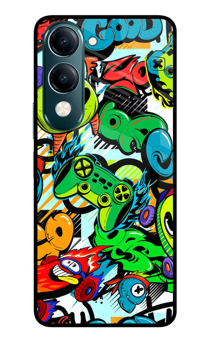 Game Doodle Vivo Y19s 5G Back Cover