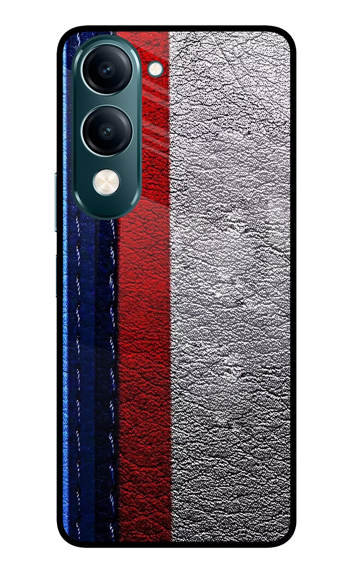 BMW Stripes Vivo Y19s 5G Glass Case
