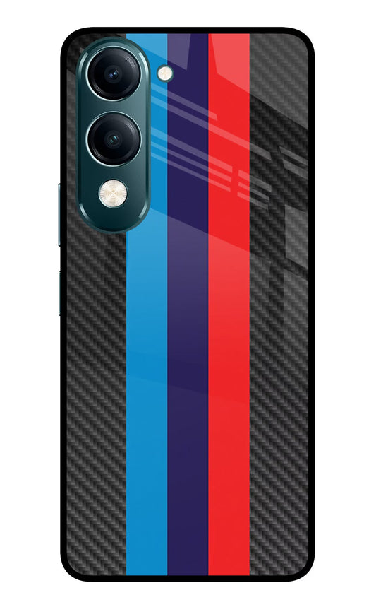 BMW Stripes Pattern Vivo Y19s 5G Back Cover