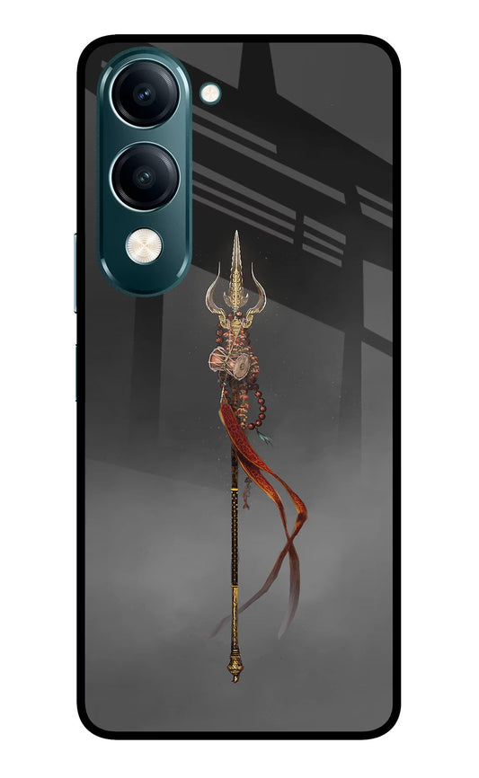 Shiv Trishul Vivo Y19s 5G Glass Case