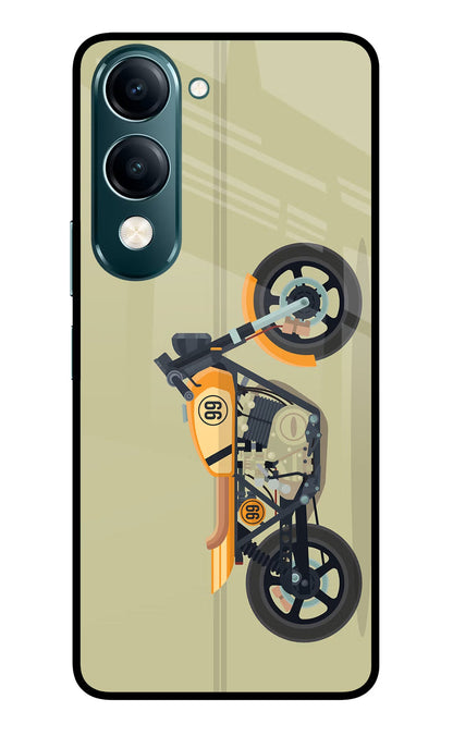 Vertical Speedster Vivo Y19s 5G Back Cover