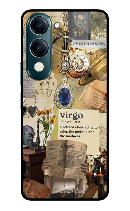 Virgo Zodiac Vivo Y19s 5G Glass Case