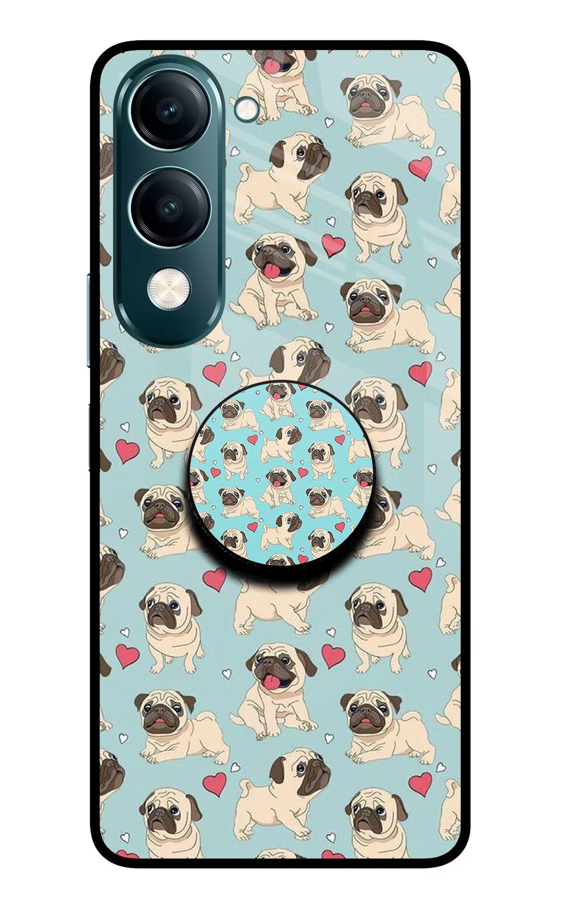 Pug Dog Vivo Y19s 5G Pop Case