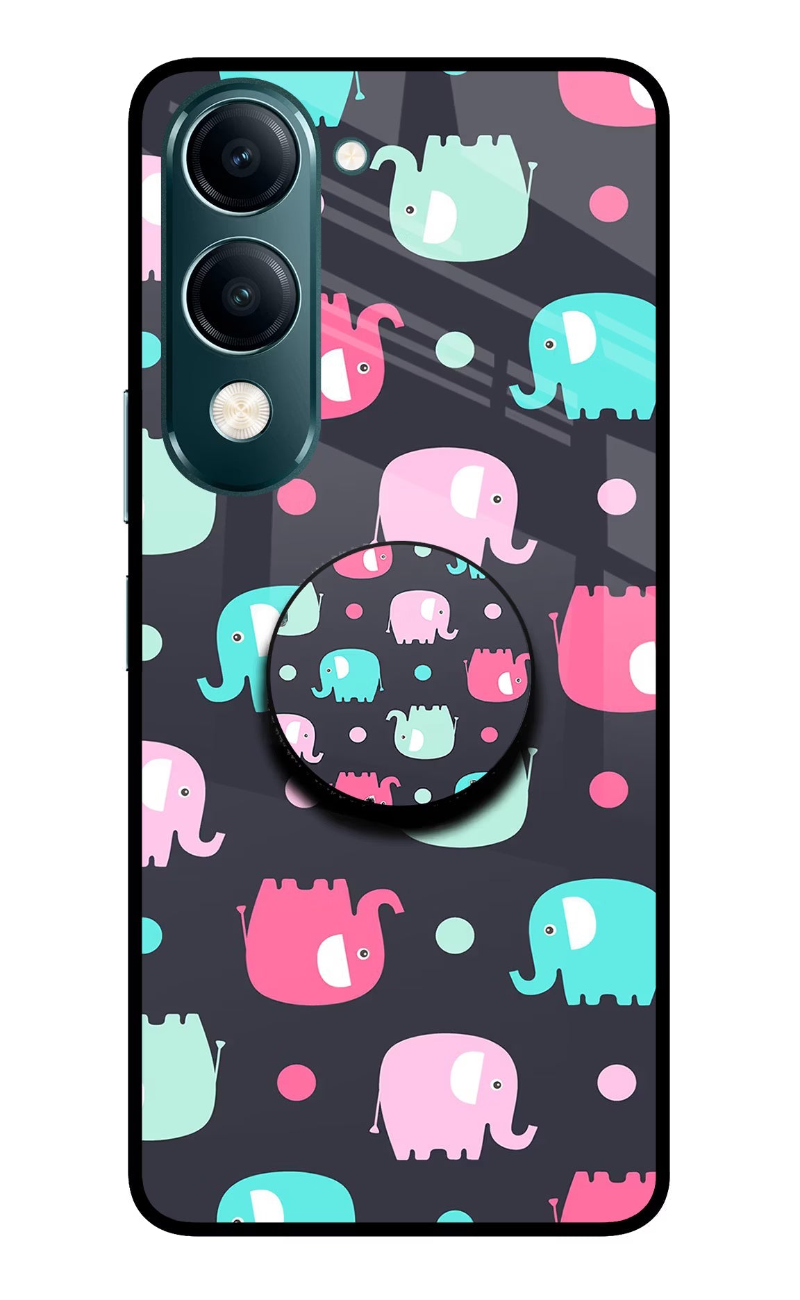 Baby Elephants Vivo Y19s 5G Pop Case