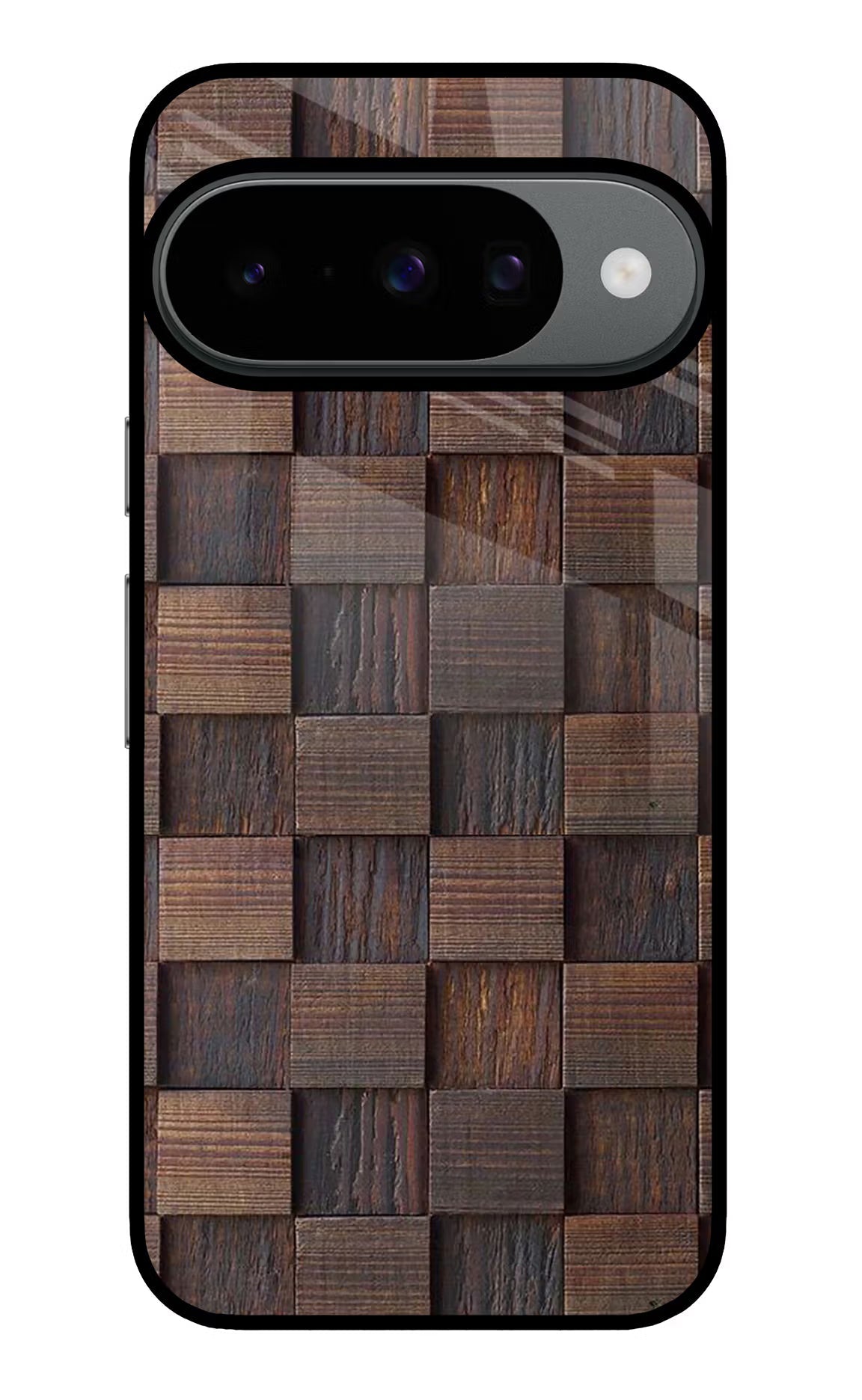 Wooden Cube Design Google Pixel 10 Back Cover